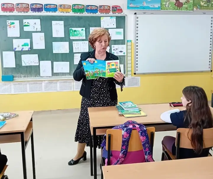 Гостувaње на писателката Јадранка Клисарова