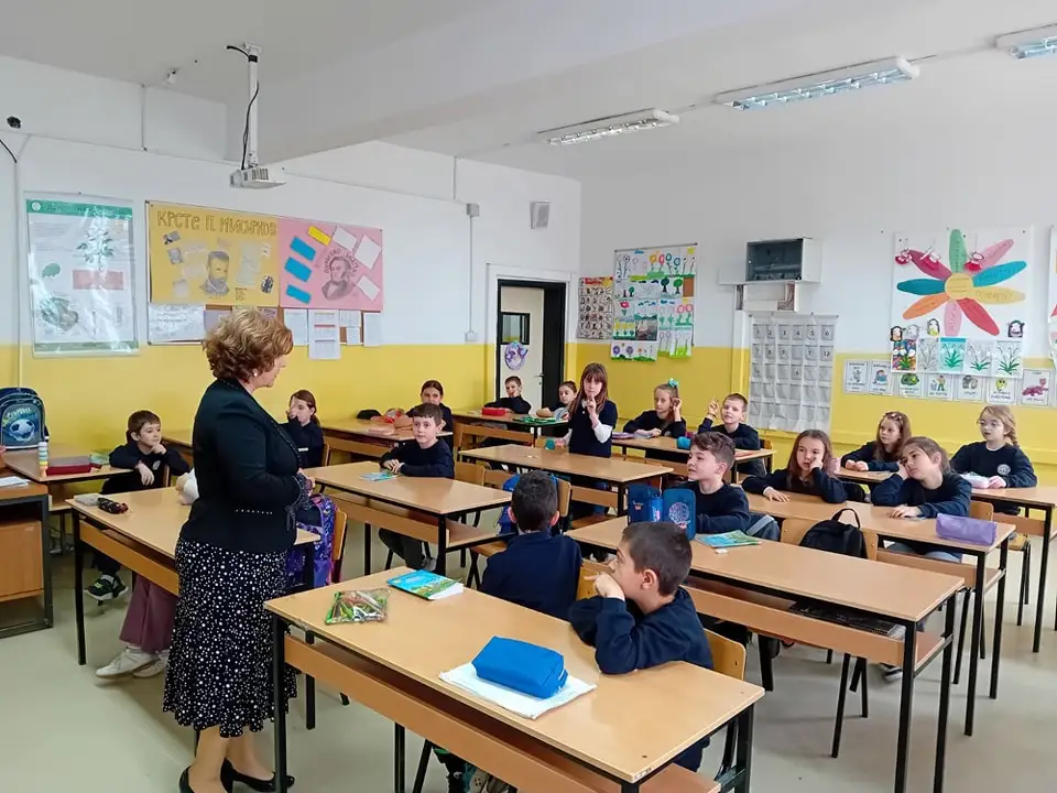 Гостувaње на писателката Јадранка Клисарова