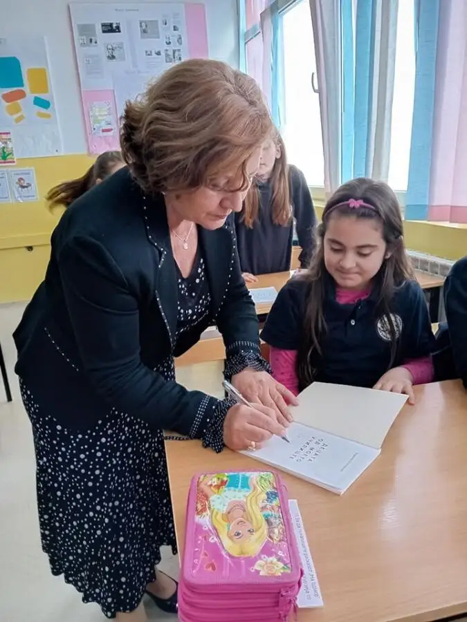 Гостувaње на писателката Јадранка Клисарова