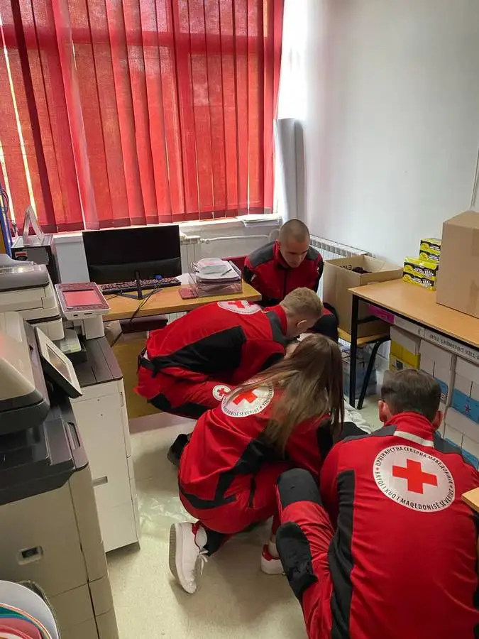Симулациска вежба за евакуација