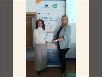Dogovor za grant dodelen za proekt Erasmus+K210 3