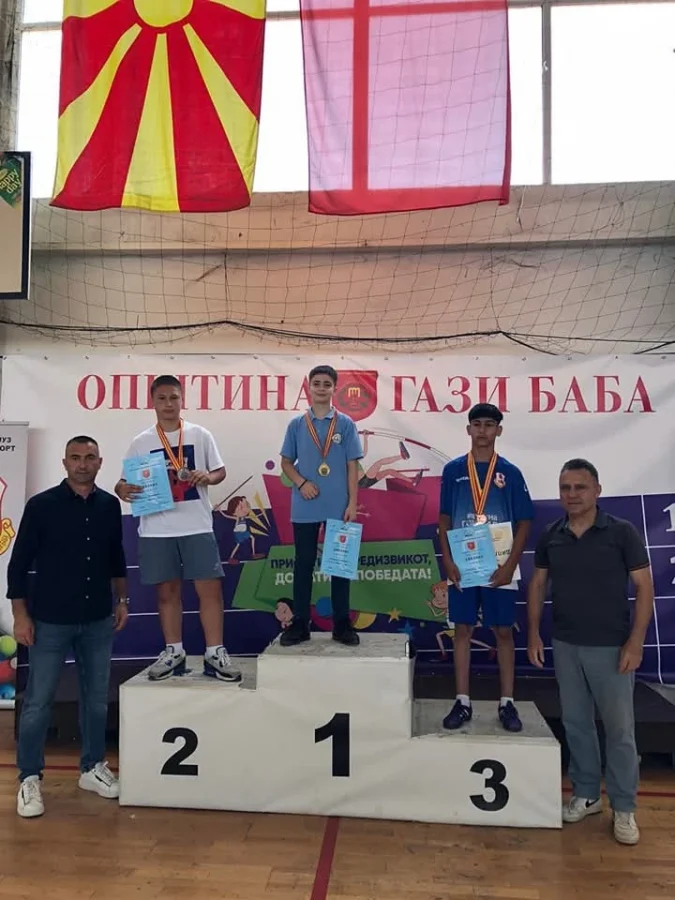 Затворање на училишните спортски лиги во Општина Гази Баба и доделување награди