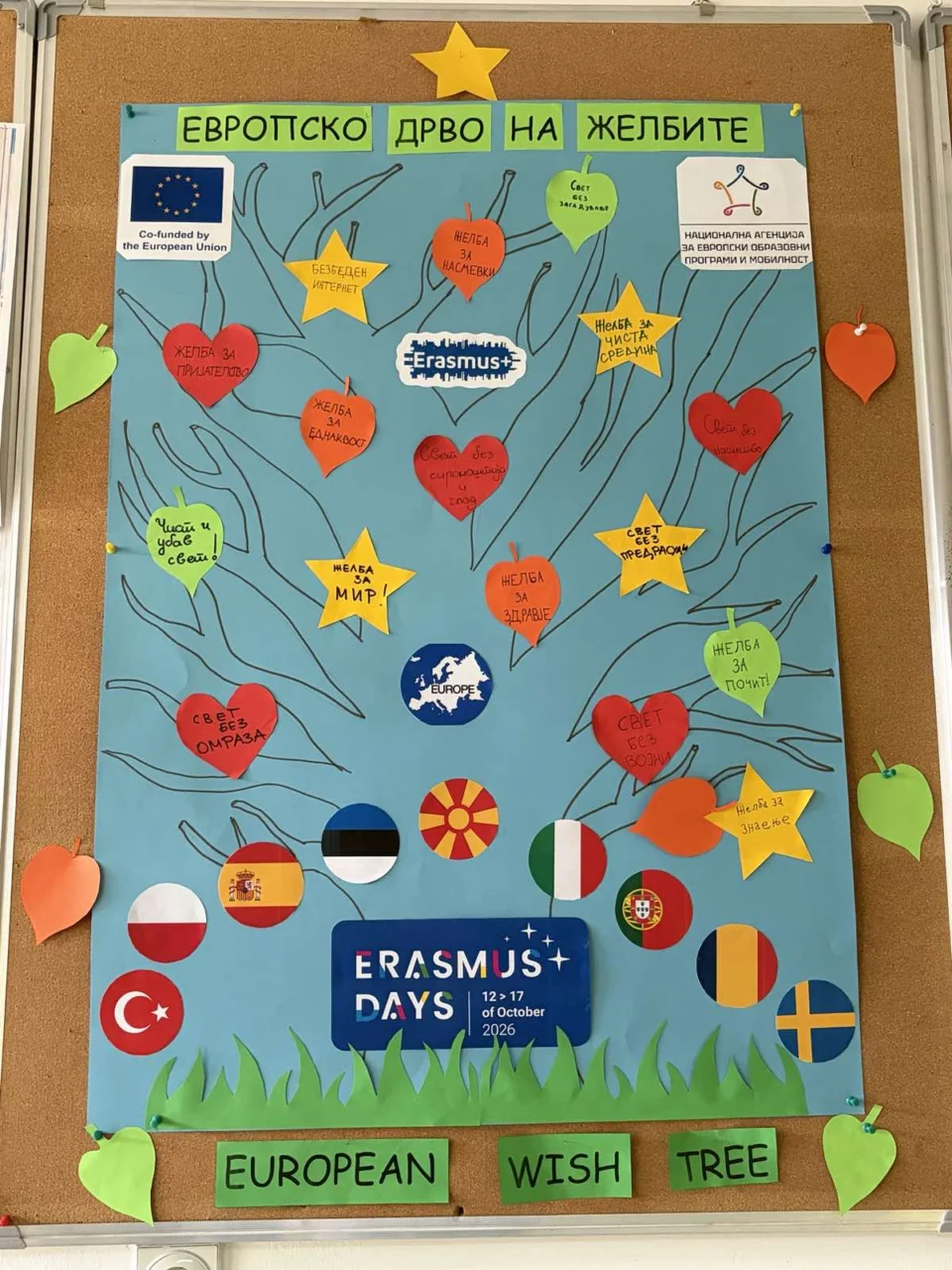Erasmus Days – Европско дрво на желби
