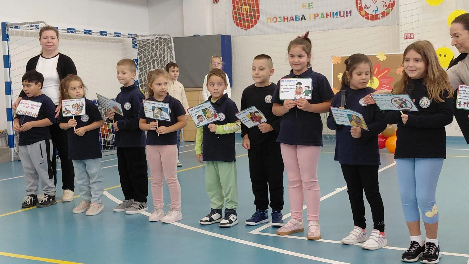Свечен прием на првачињата во Детската организација
