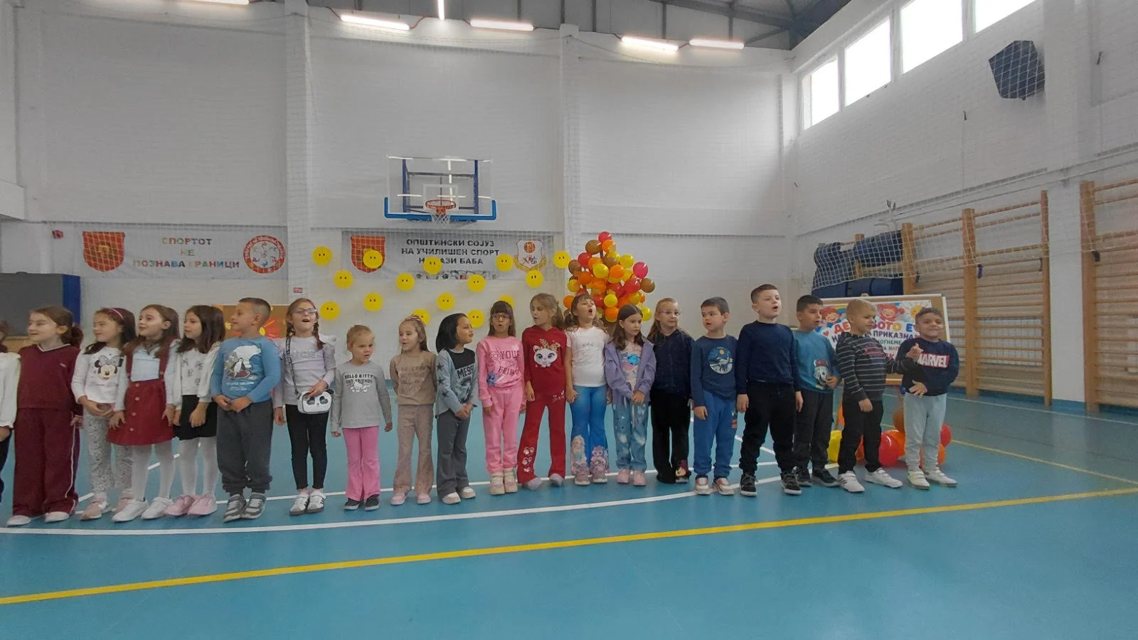 Свечен прием на првачињата во Детската организација